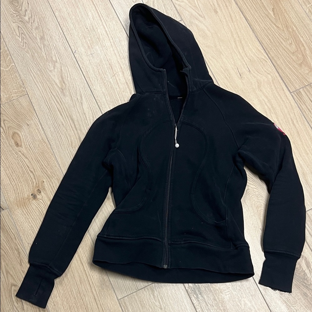 lululemon athletica Black Zip-Up Hoodie